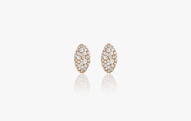  BABY MALAK ORIGINAL DROP ICE SMALL - MARQUISE EARRINGS